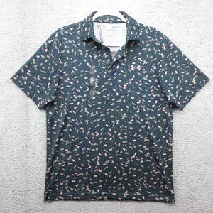 Under Armour Playoff 3.0 Printed Polo‎ Shirt Mens M Floral Loose Golf